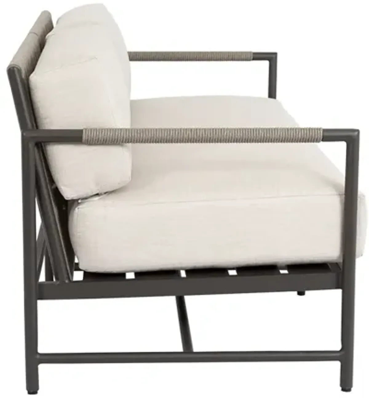 Pietra Loveseat in Echo Ash, No Welt