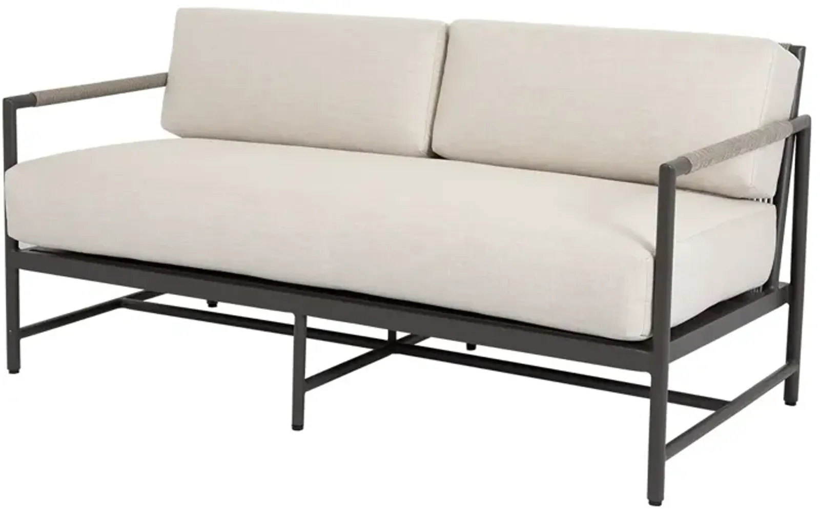 Pietra Loveseat in Echo Ash, No Welt