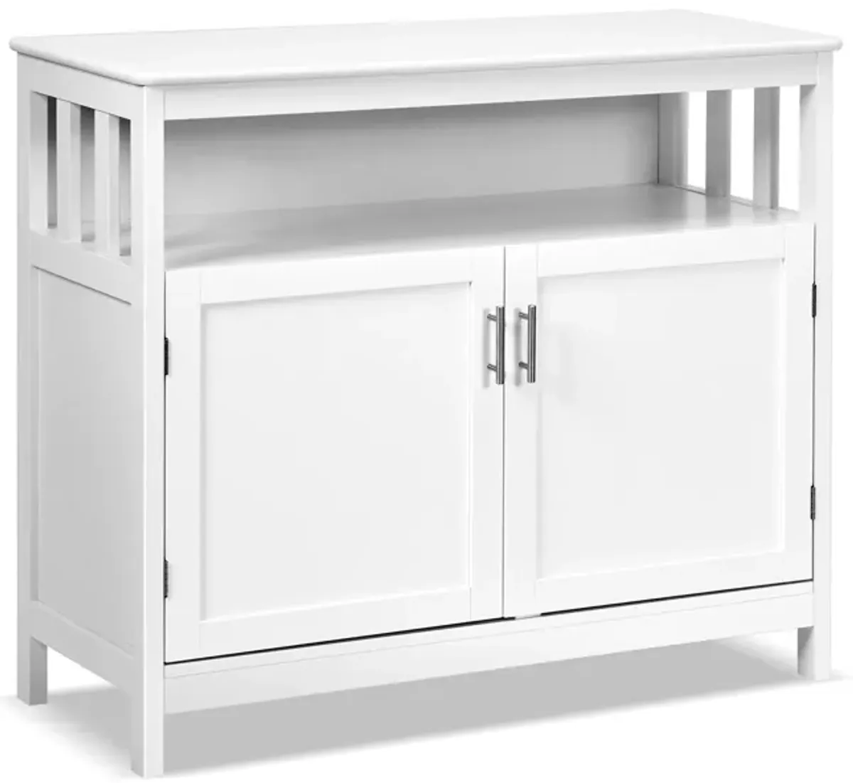 Kitchen Buffet Server Sideboard Storage Cabinet with 2 Doors and Shelf