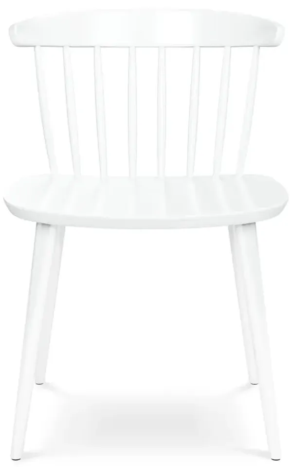 Heavy-Duty Plastic Slat Back Dining Side Chair – Restaurant & Home Seating