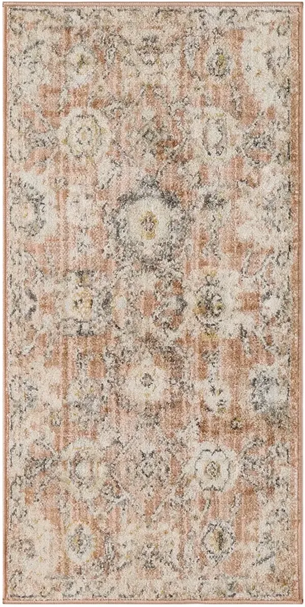 Oushak Home OUS01 Rust 2'3" x 7'6" Rug