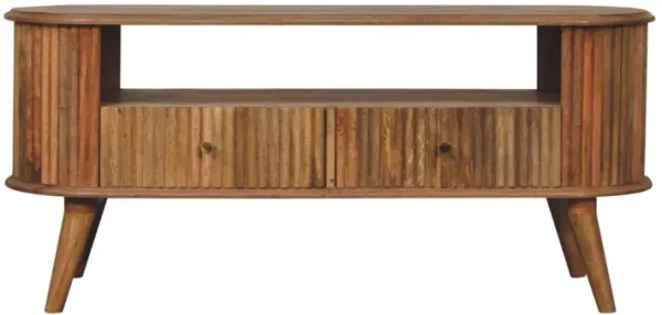 Artisan Furniture Solid Wood Soba Nordic Media Unit