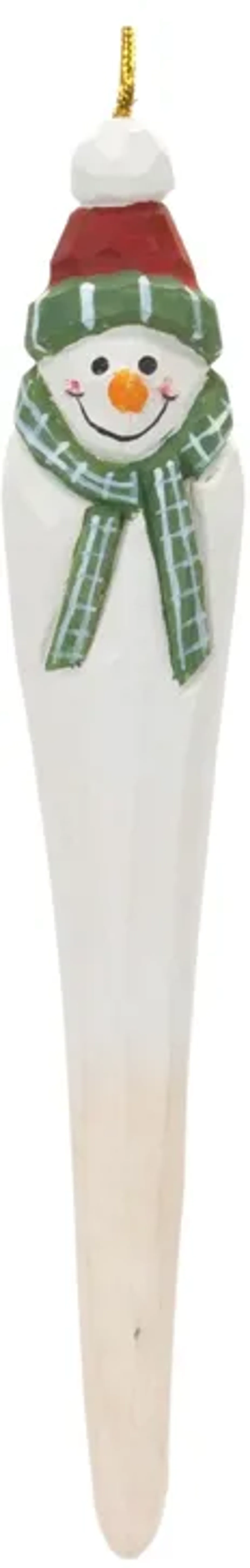 Set of 12 Snowman Drop Ornaments for Christmas Tree Décor and Holiday Decorations