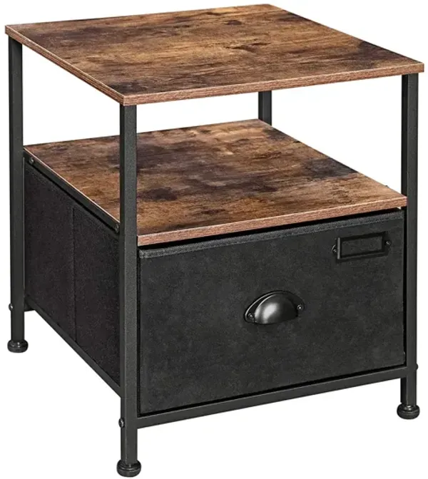 Hivvago Bedside Table with Drawer