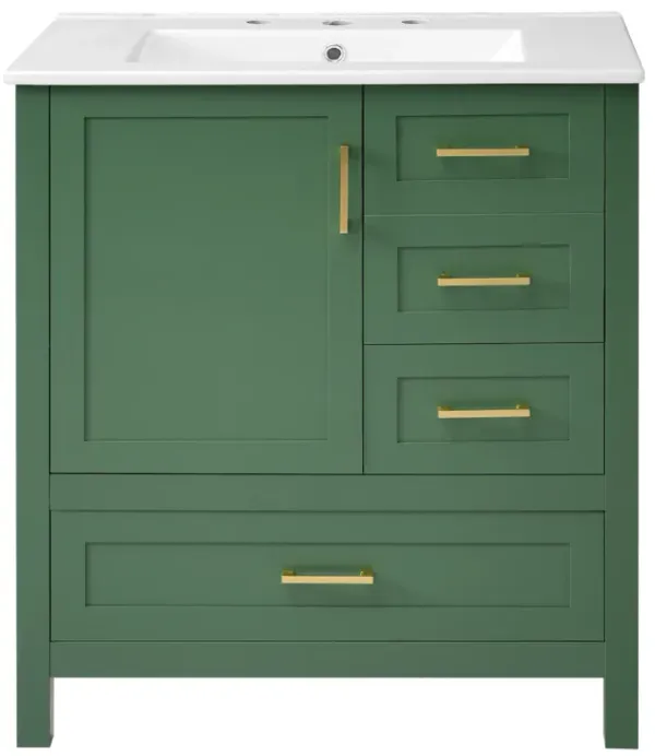 Merax Bathroom Storage Cabinet Vanity with Sink