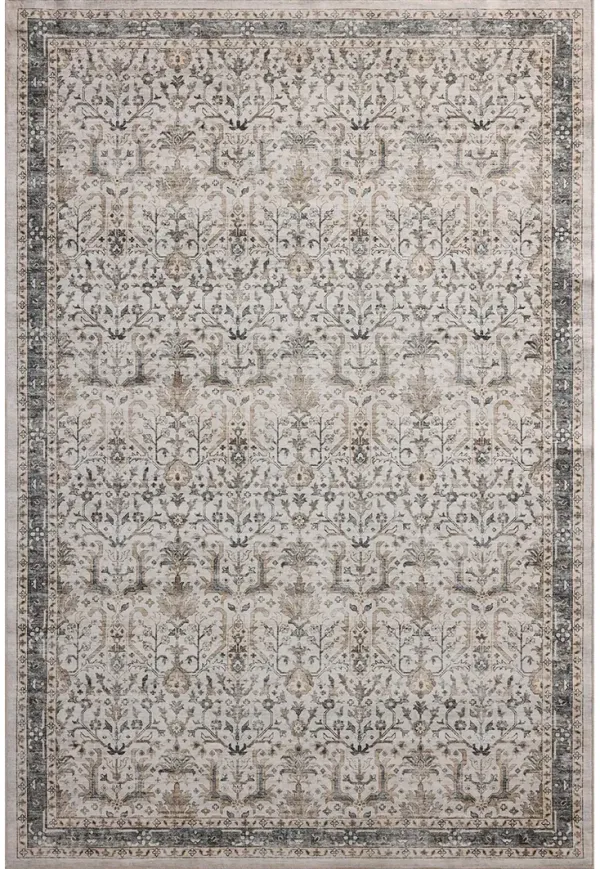 Anniston ANN01 Ivory/Stone 7'6" x 9'6" Rug by Loloi II