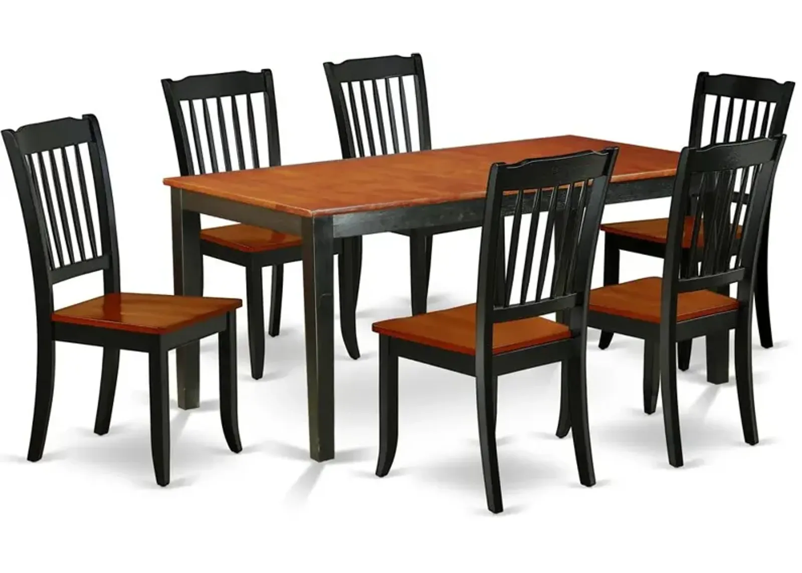 Dining Room Set Black & Cherry