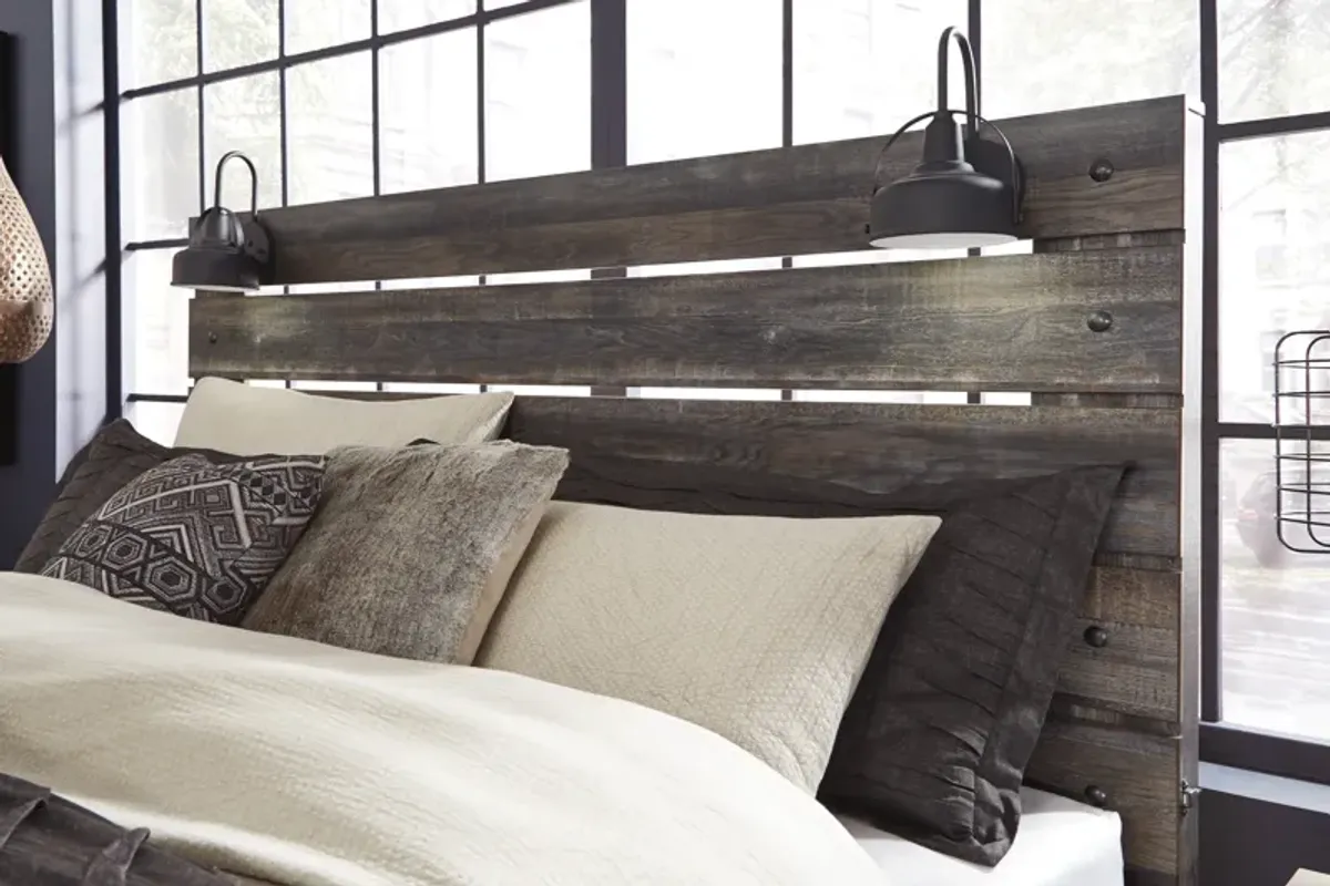 Drystan King Panel Bed