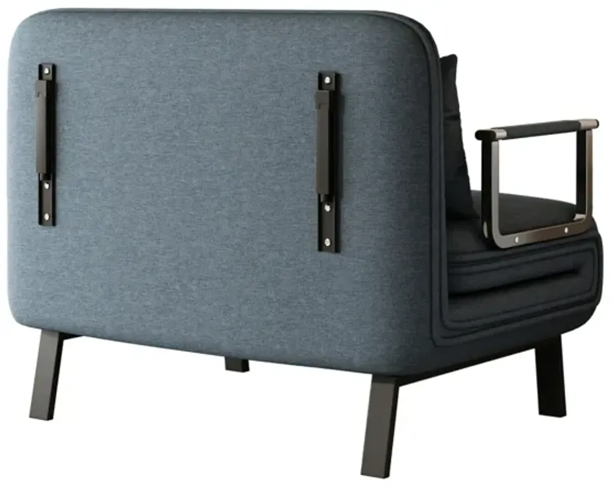 Comfortable Sleeper Chair with Sturdy Steel Frame