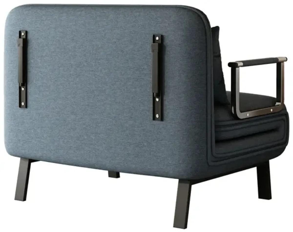 Comfortable Sleeper Chair with Sturdy Steel Frame