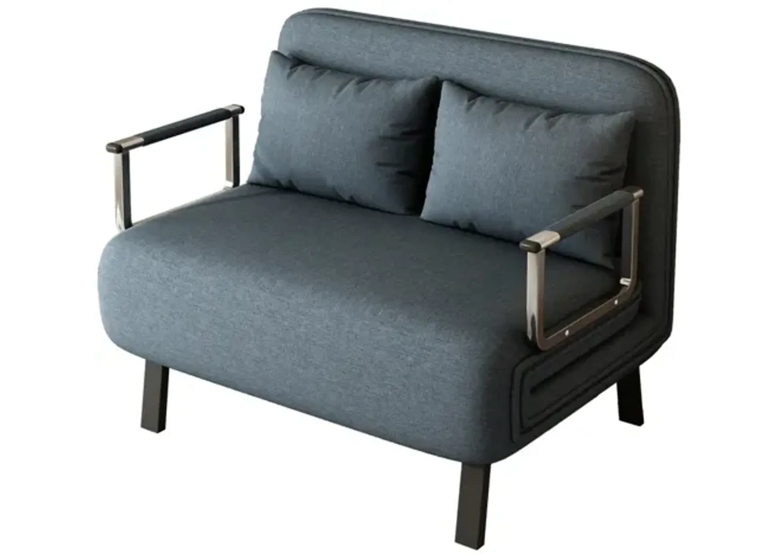 Comfortable Sleeper Chair with Sturdy Steel Frame