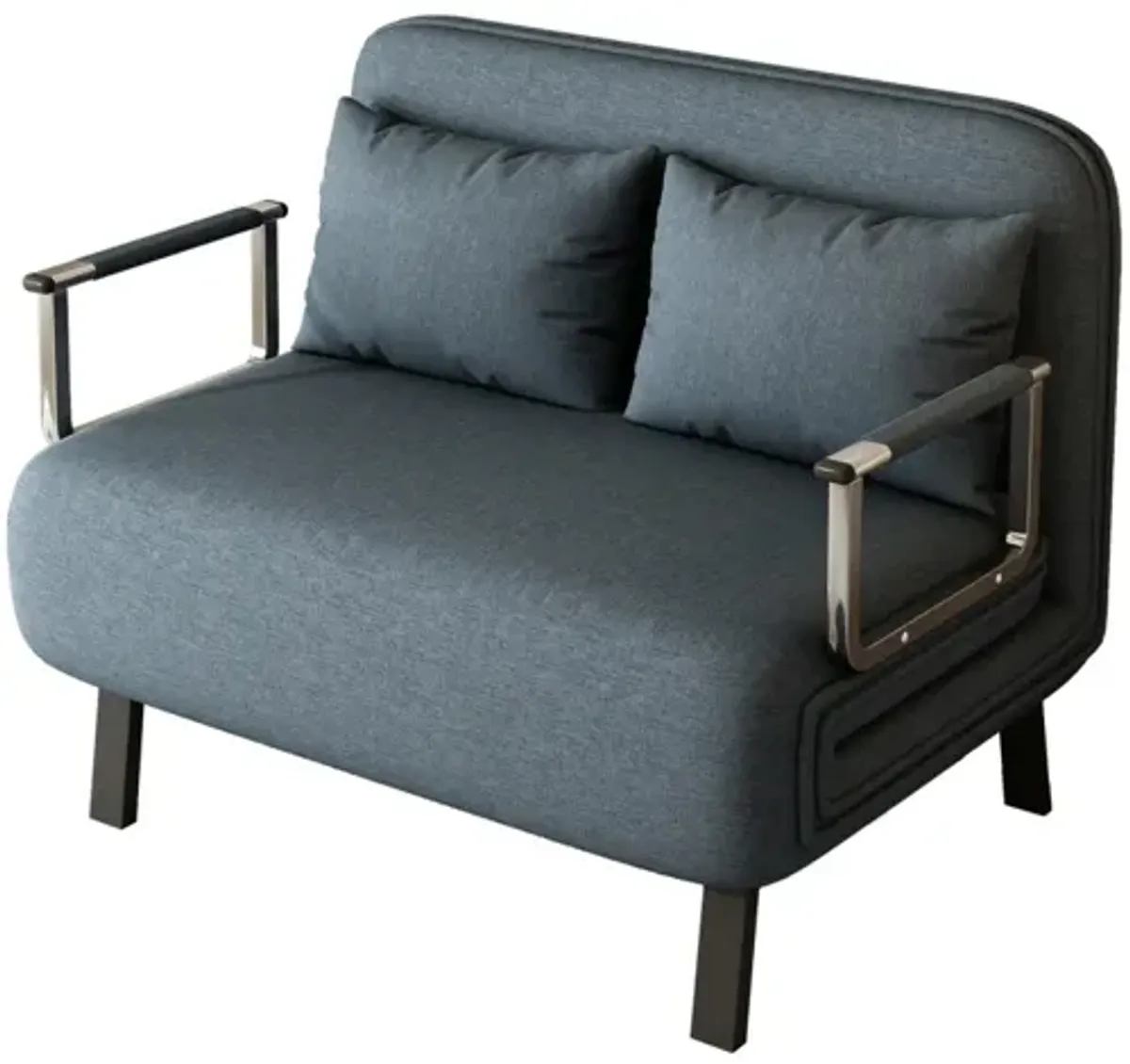 Comfortable Sleeper Chair with Sturdy Steel Frame