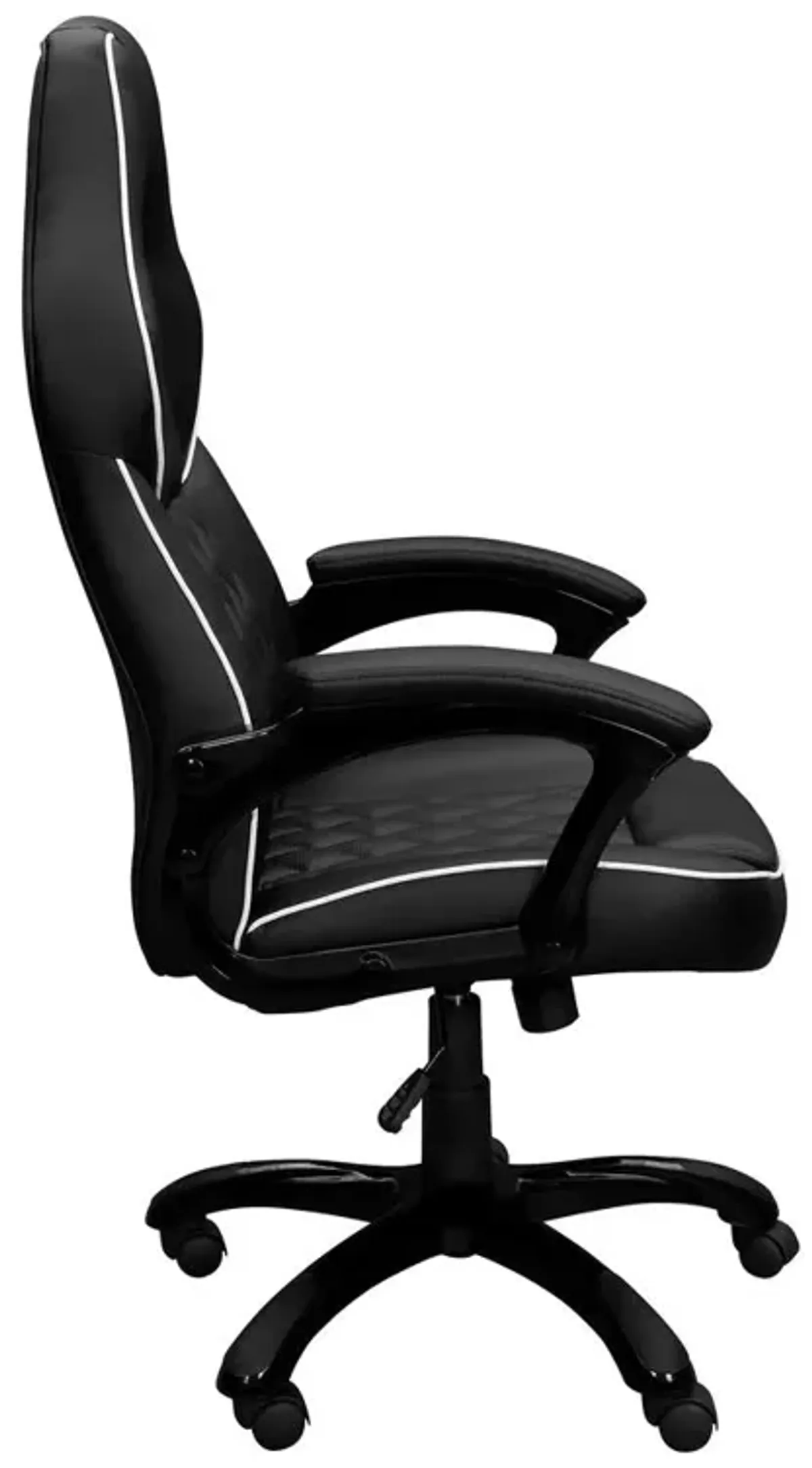 Techni Mobili High Back Executive Sport Race Office Chair. Color: Black