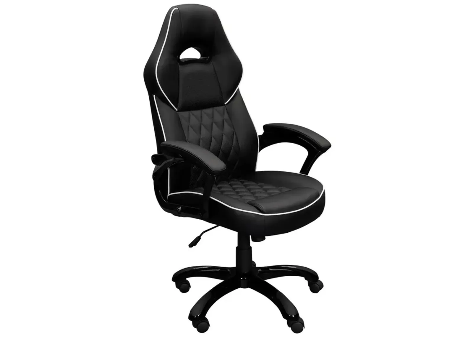 Techni Mobili High Back Executive Sport Race Office Chair. Color: Black