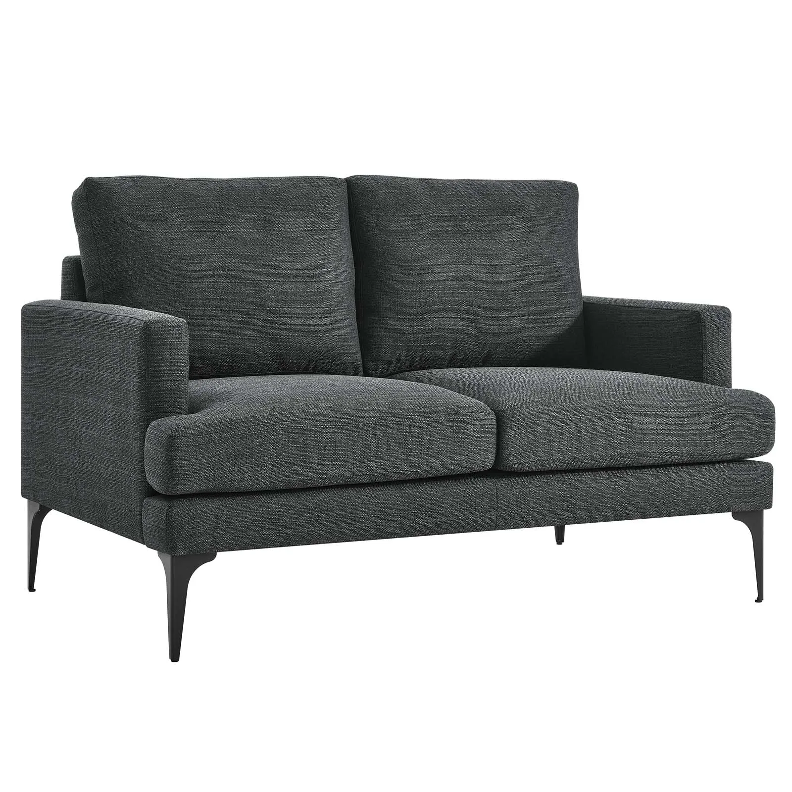 Evermore Upholstered Fabric Loveseat