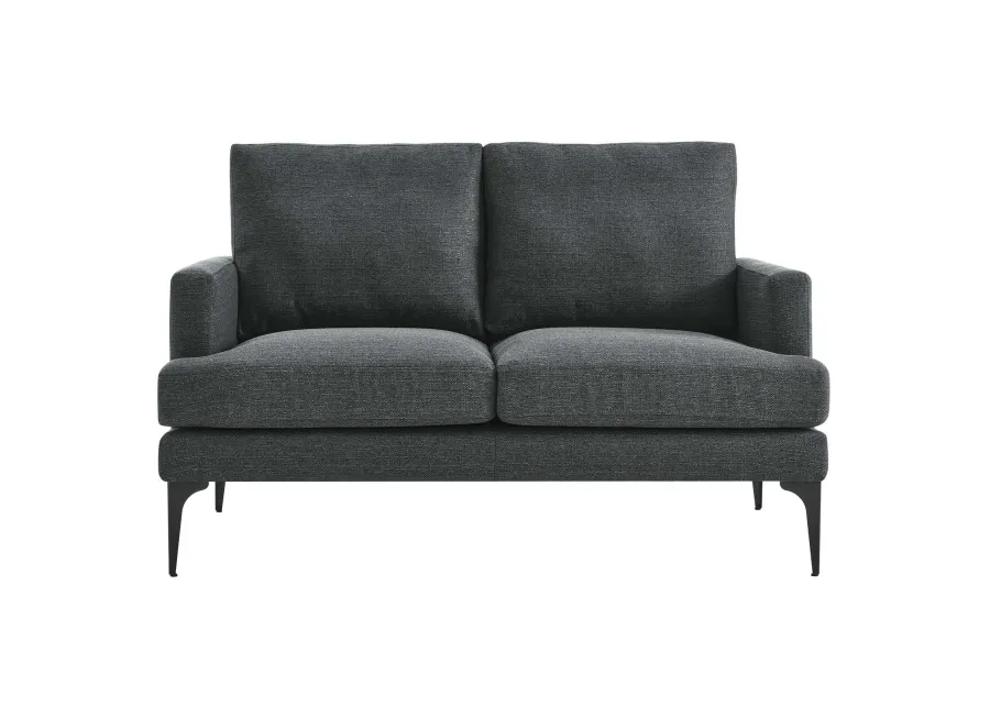 Evermore Upholstered Fabric Loveseat