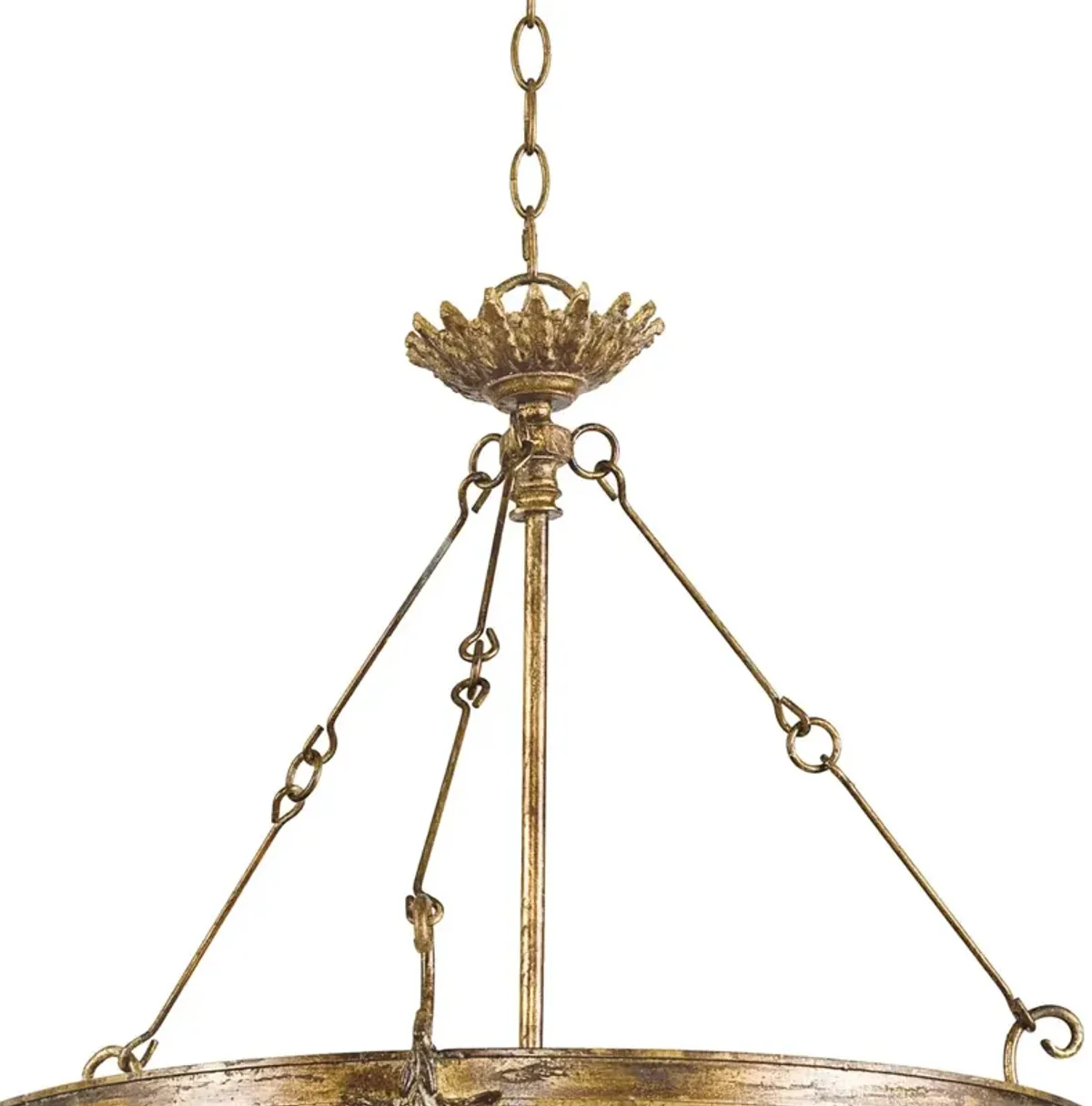 Fabian Wood Bead Chandelier