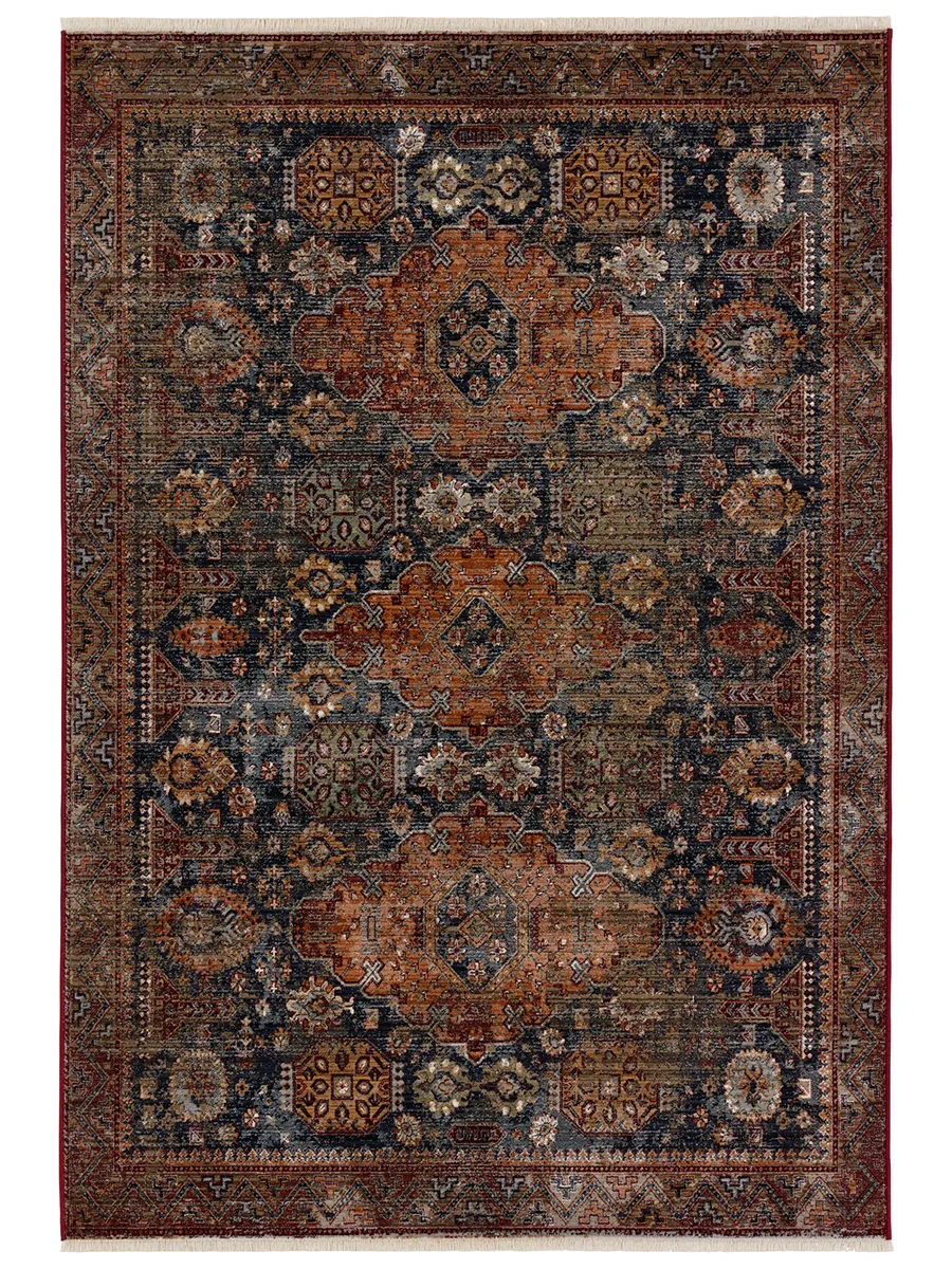 Zefira Razia Blue 10' x 14' Rug