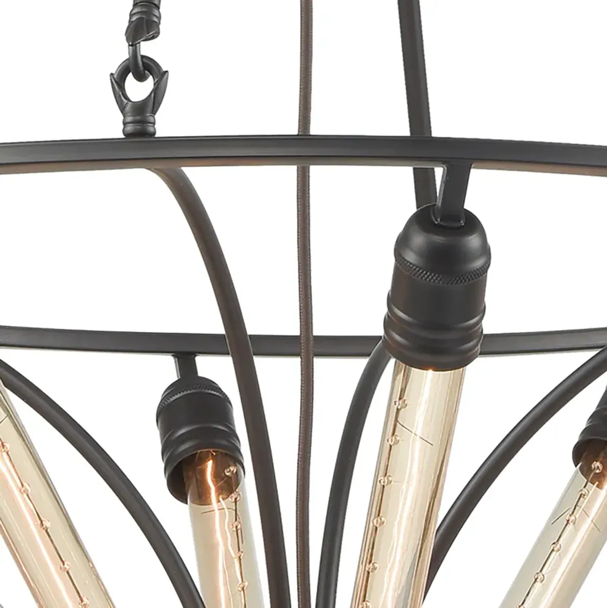 Centrifugal 8-Light Chandelier