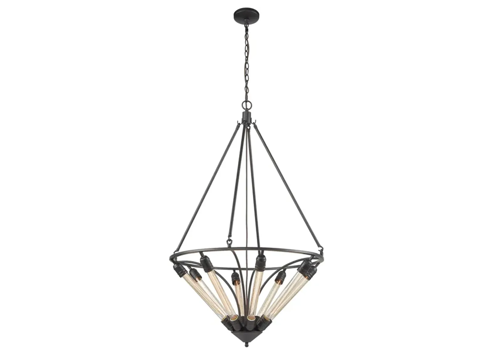 Centrifugal 8-Light Chandelier