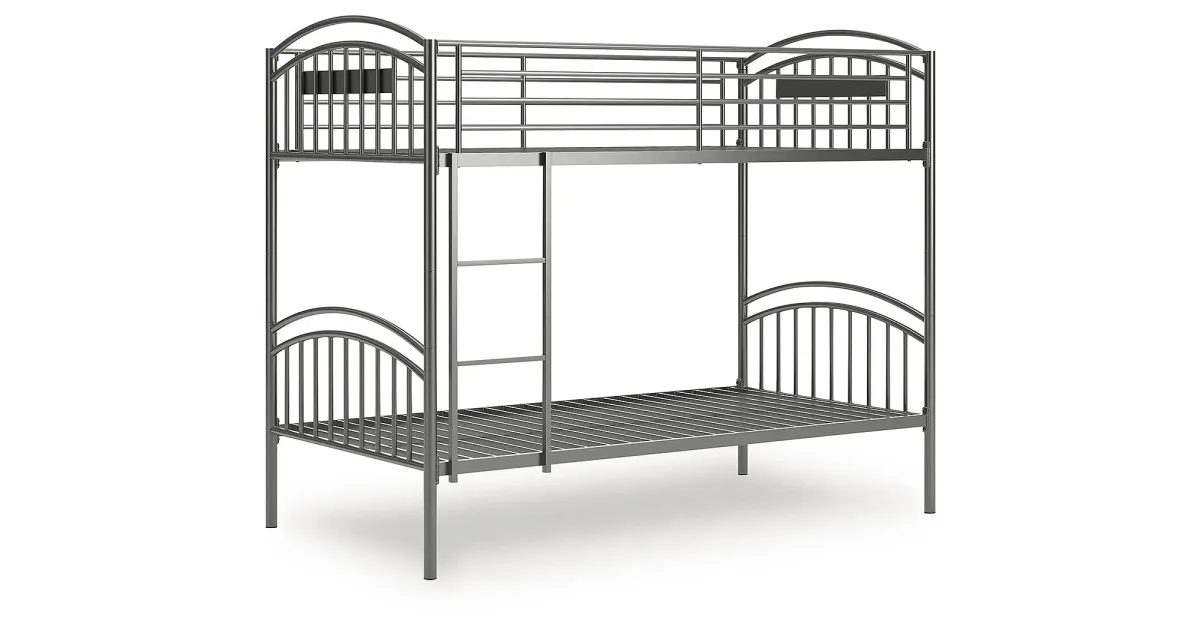 Hilletran Twin/Twin Bunk Bed w/Ladder