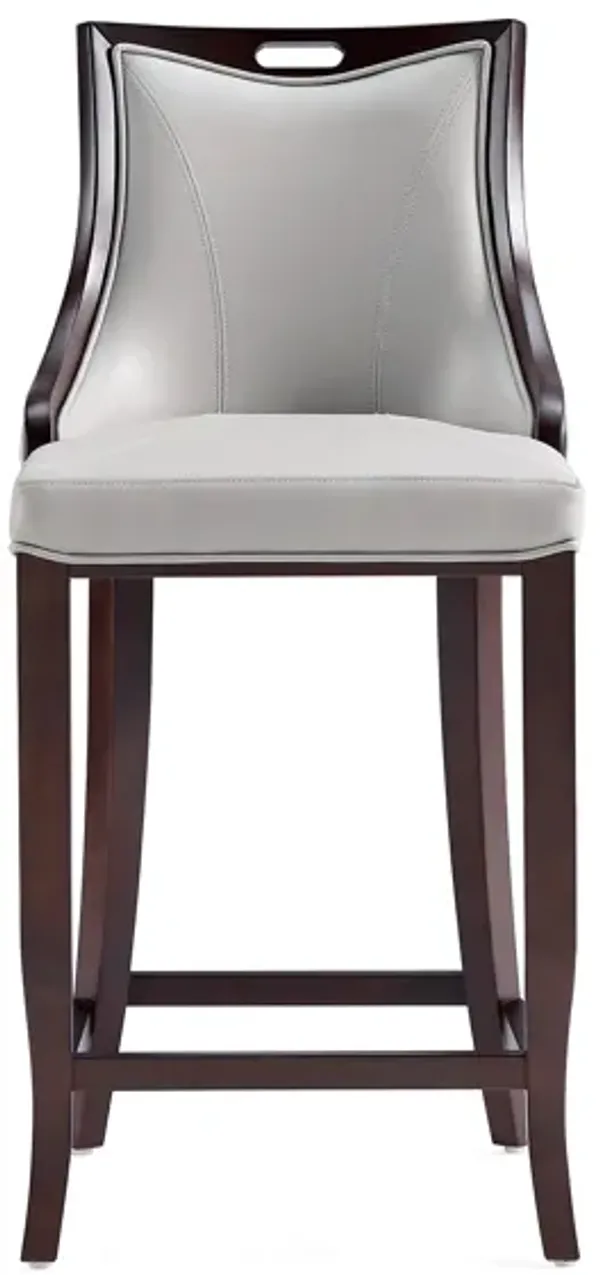 Emperor Light Gray Bar Stools (Set of 3)