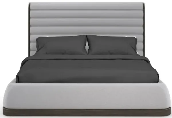 La Moda Upholstered Queen Panel Bed