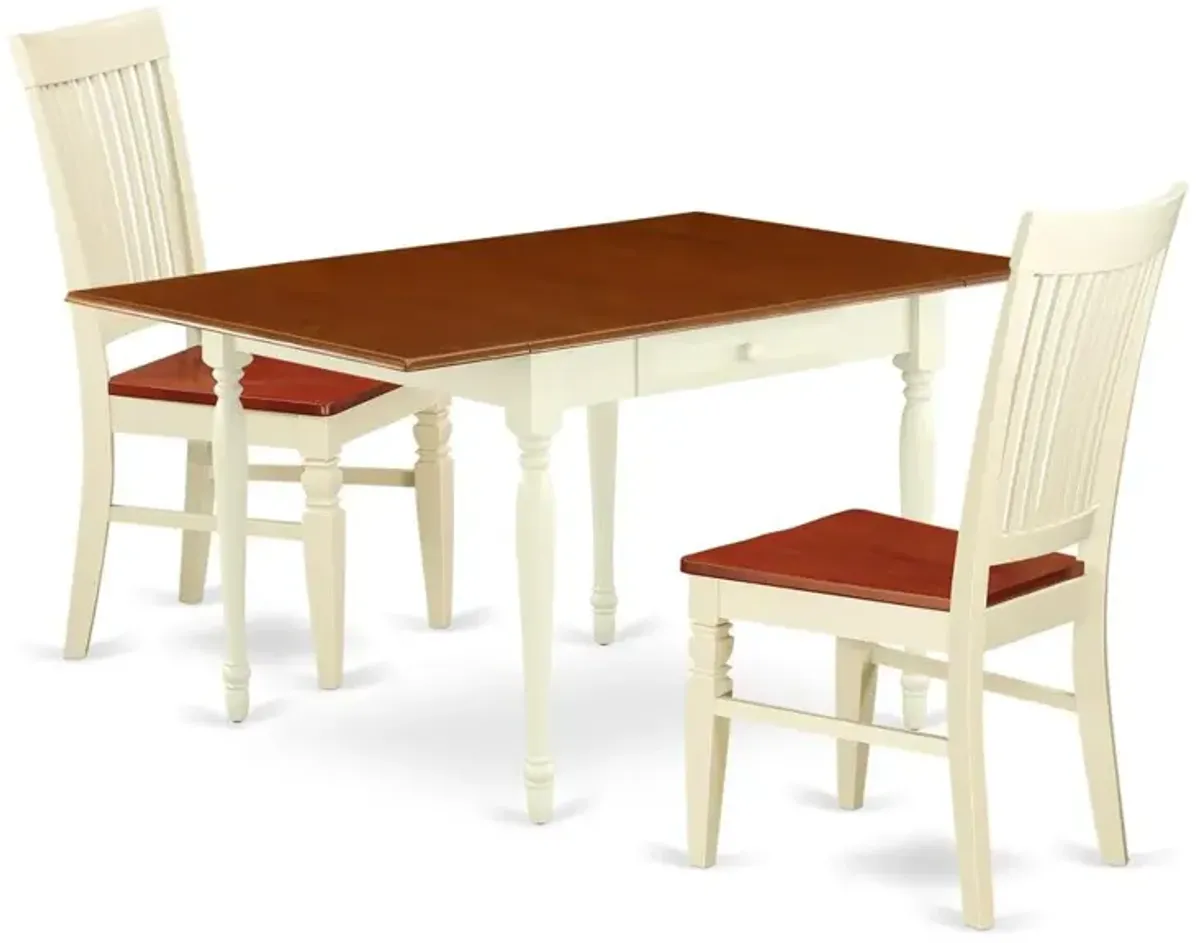 Dining Room Set Buttermilk & Cherry