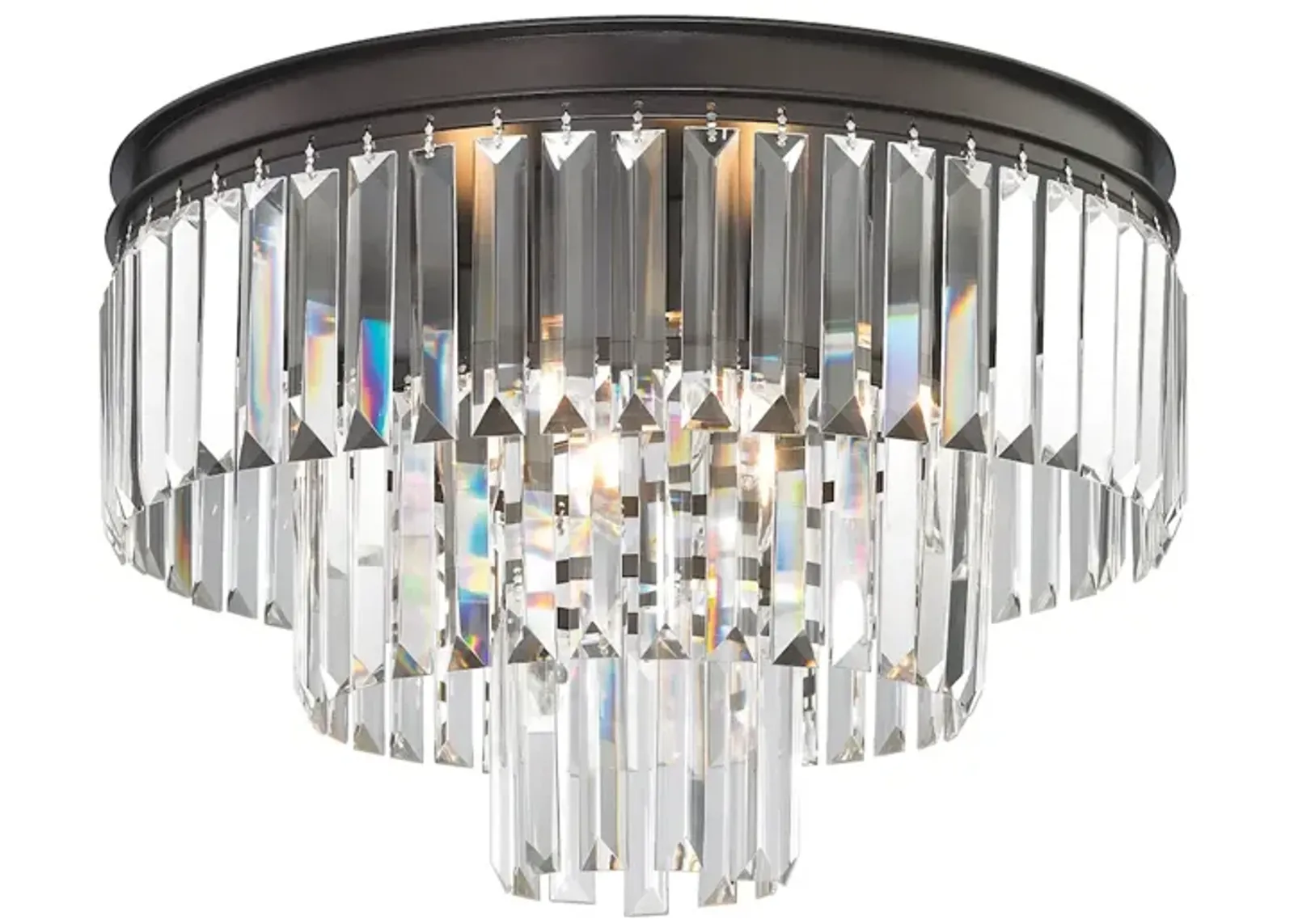 Palacial 3-Light LED Semi Flush Mount