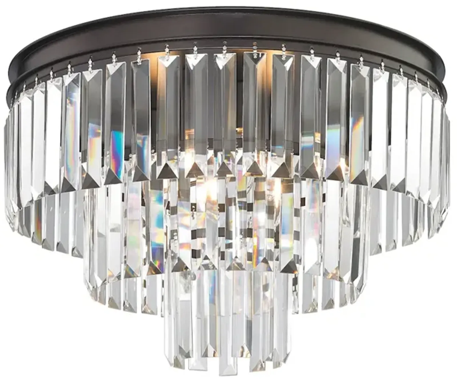 Palacial 3-Light LED Semi Flush Mount