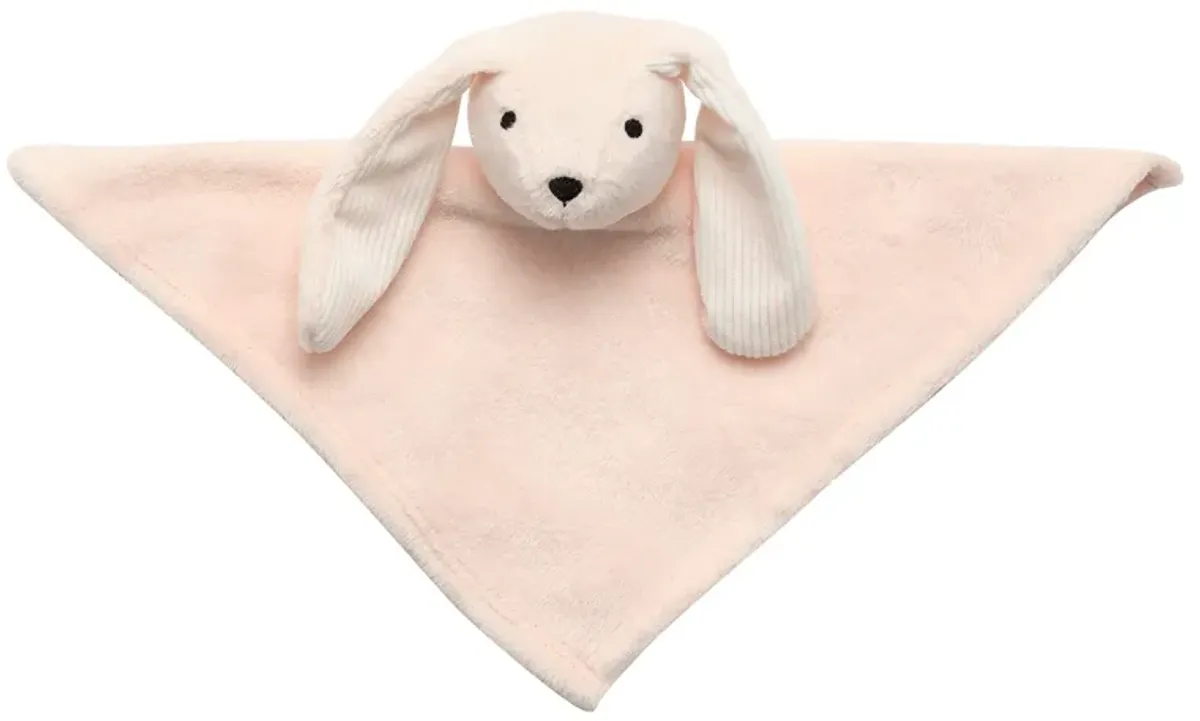 Lambs & Ivy Pink Bunny Soft Baby/Child/Toddler Plush Lovey Security Blanket