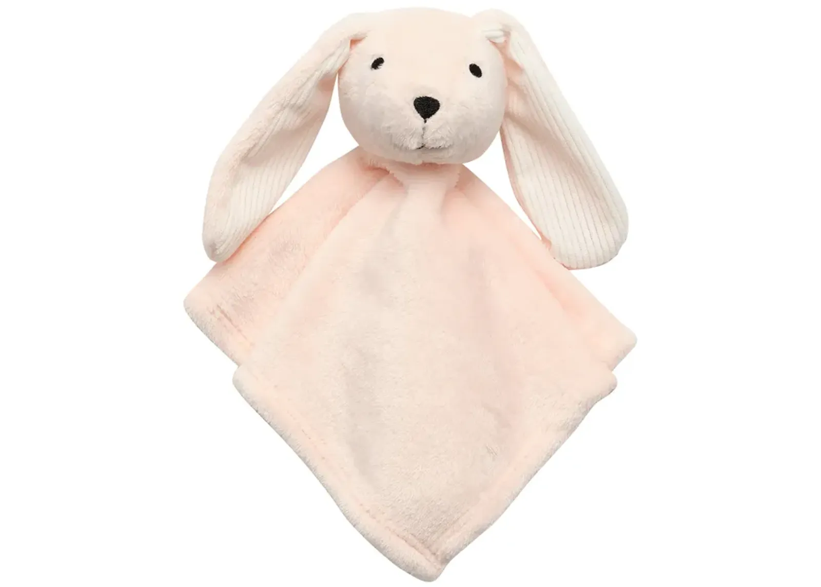 Lambs & Ivy Pink Bunny Soft Baby/Child/Toddler Plush Lovey Security Blanket