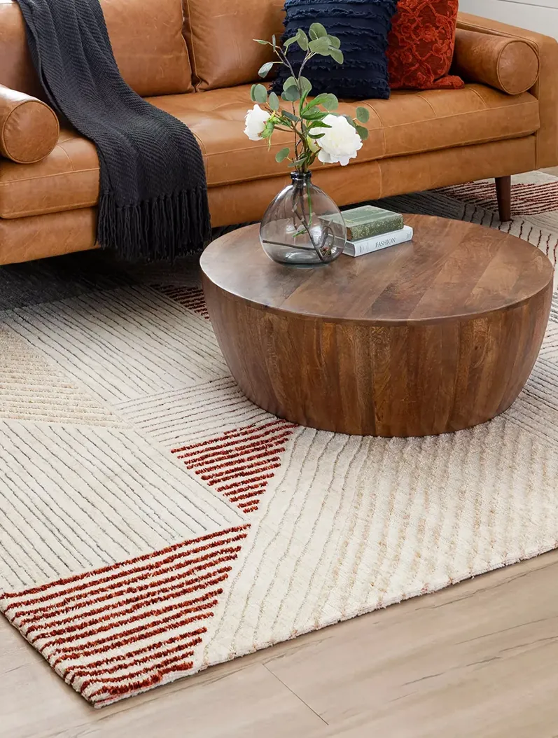 Bowen By Drew & Jonathan Home Central Valley Red 2' 4" X 7' 10" Rug