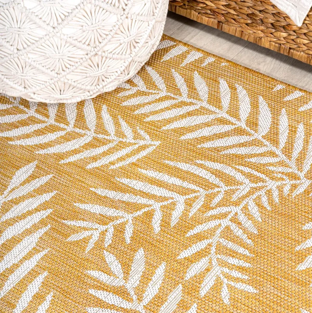 Nevis Palm Frond Indoor/Outdoor Area Rug