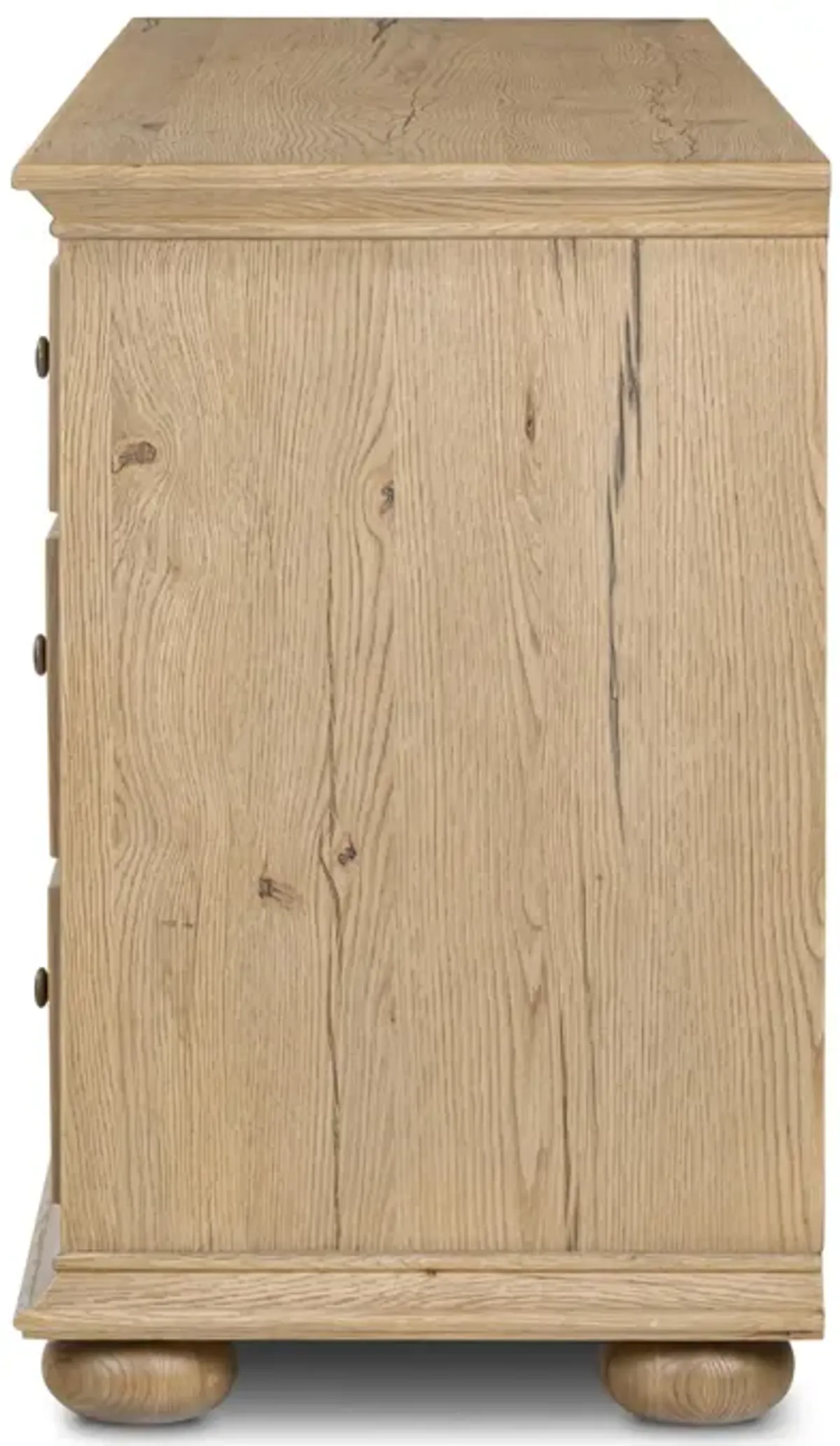 Geoffrey Worn Oak Wide Dresser