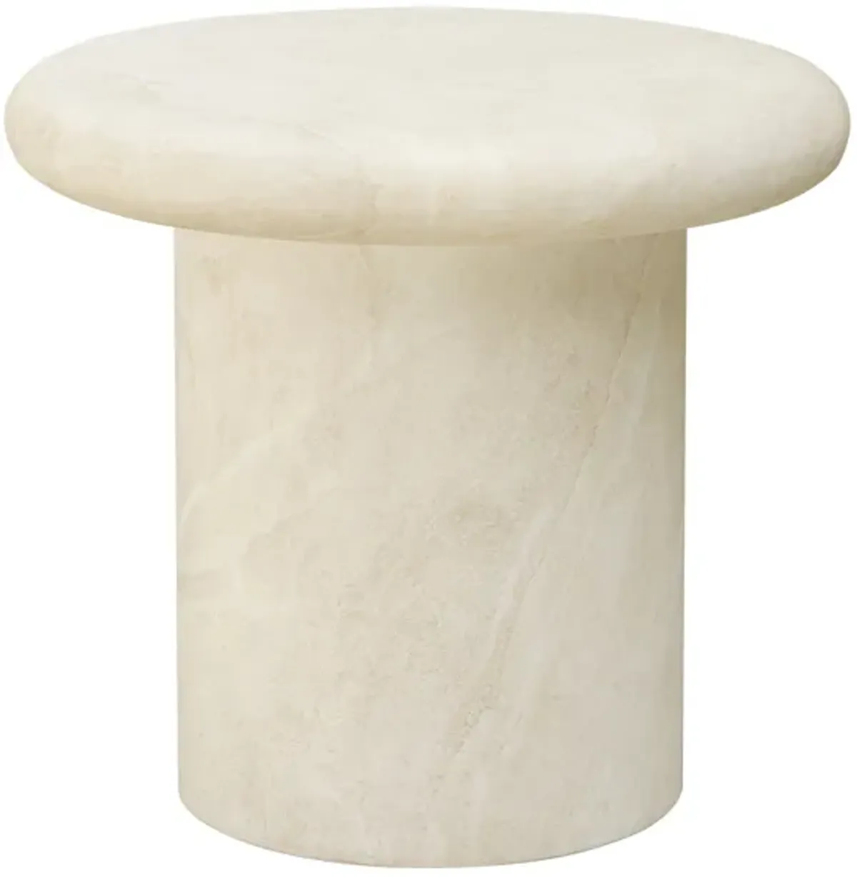 Travertino End Table