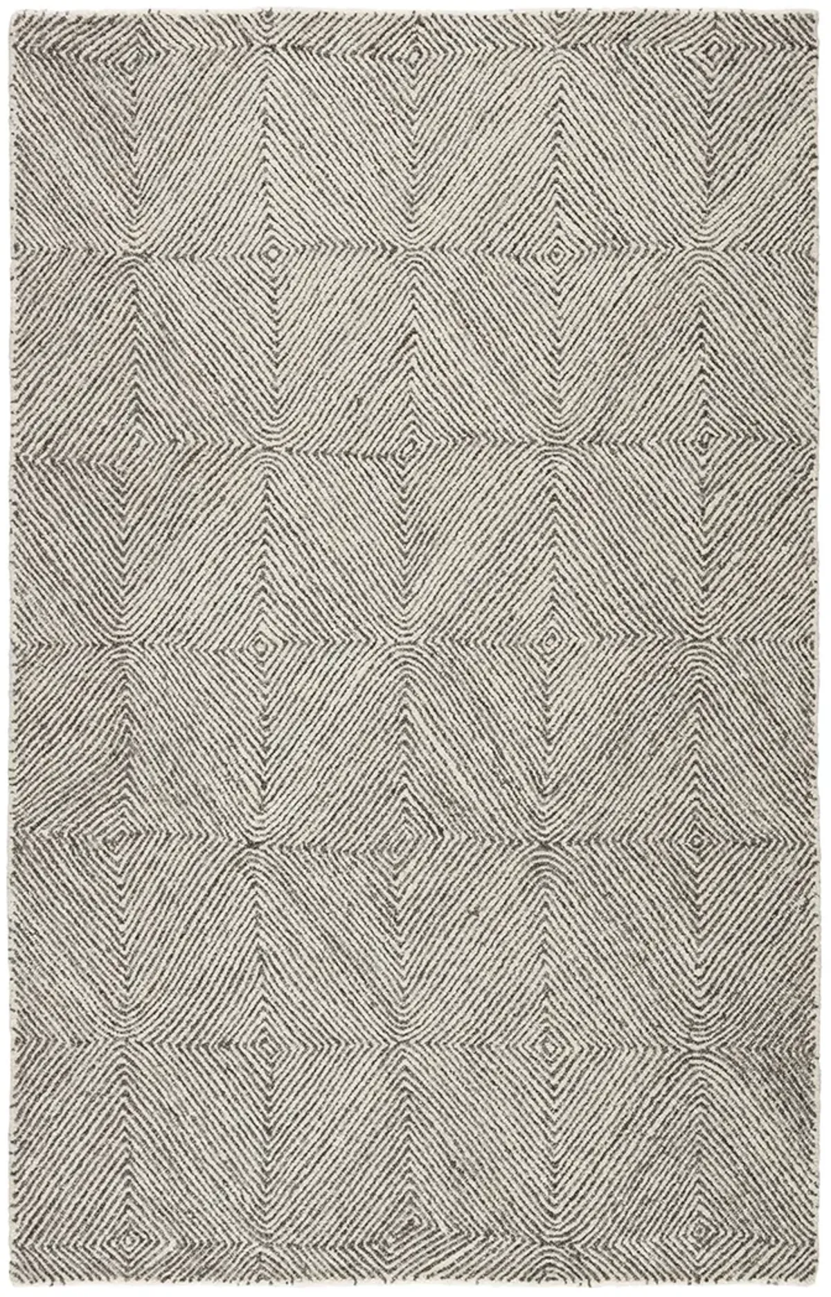 Traditions Made Modern Exhibition White 5' x 8' Rug