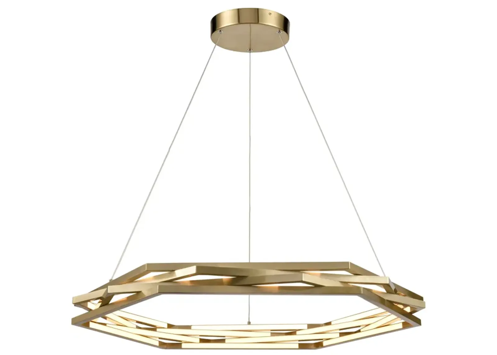 Catana 32'' Wide Bronze Integrated LED Pendant