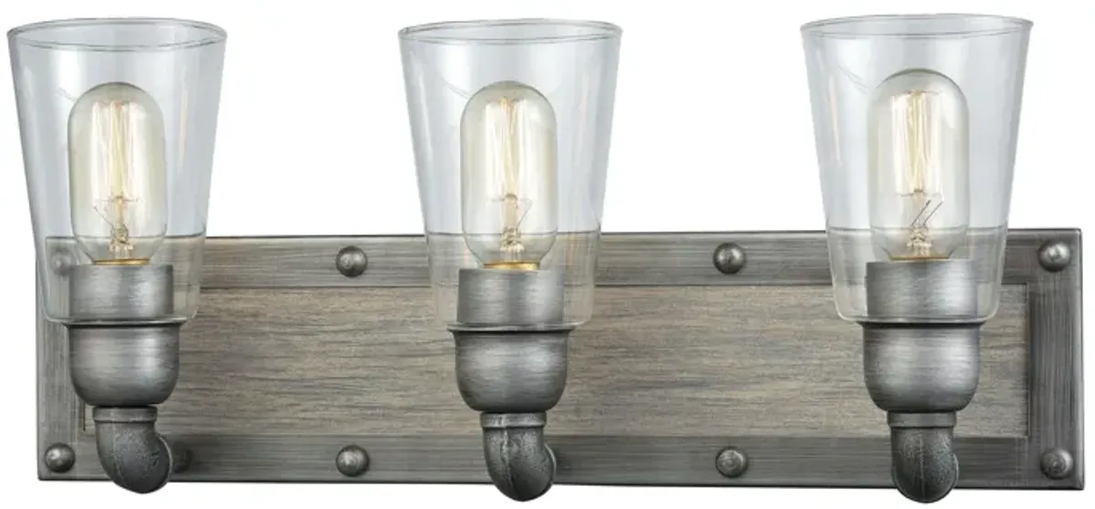 Platform 20" 3-Lt Vanity Lt