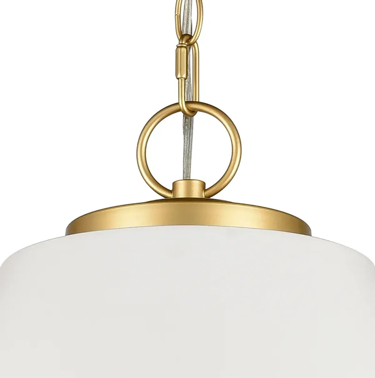 Vellus 20.5" wide White Pendant