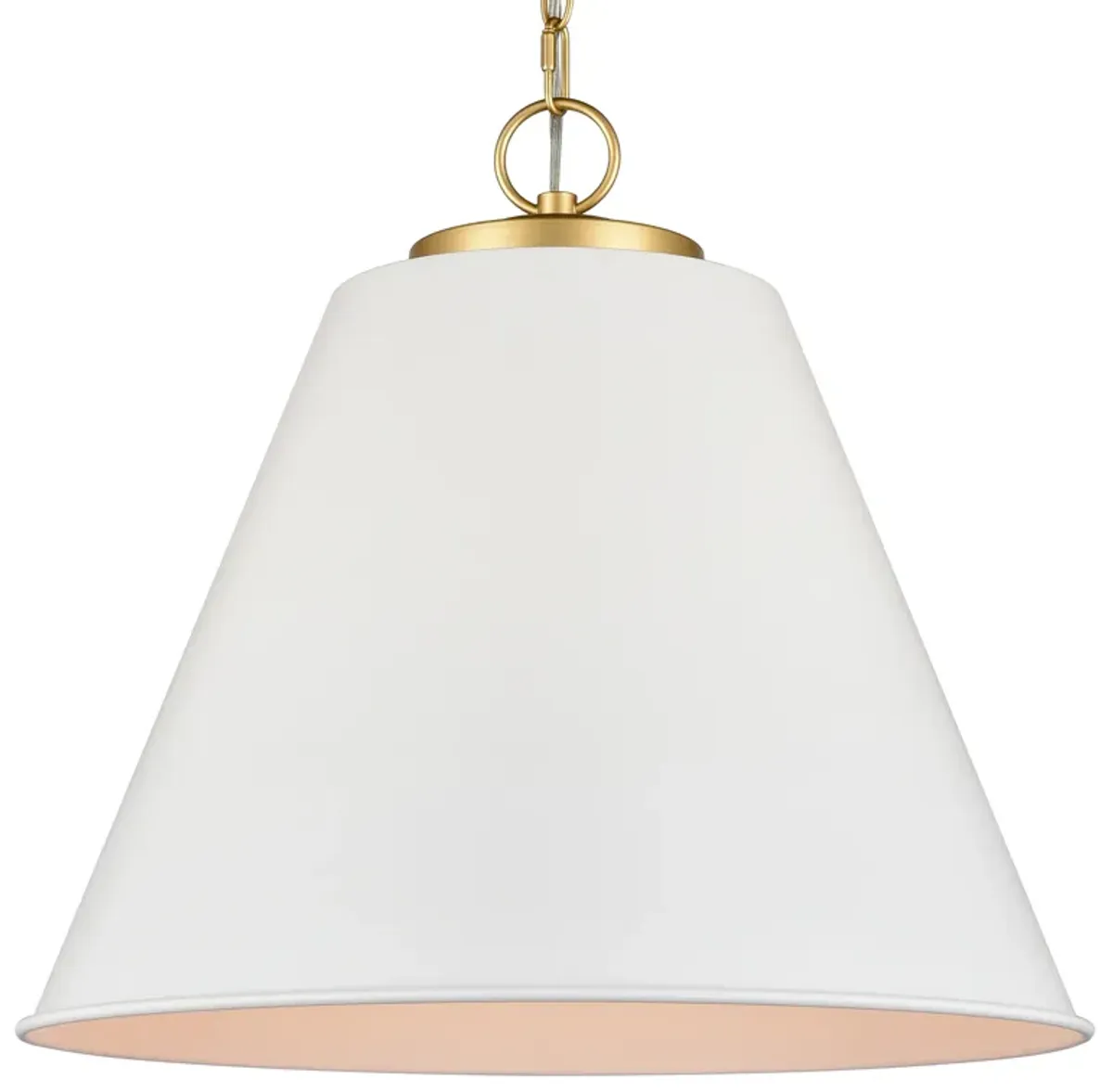 Vellus 20.5" wide White Pendant