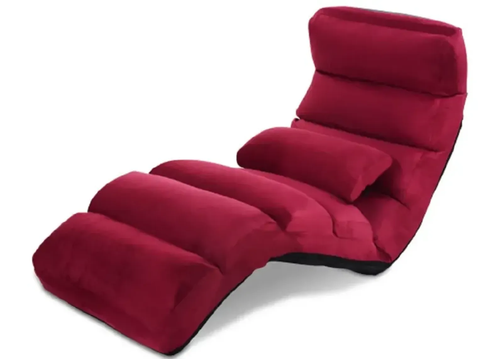 Folding Lazy Sofa Chair Stylish Sofa Couch Beds Lounge Chair with Pillow