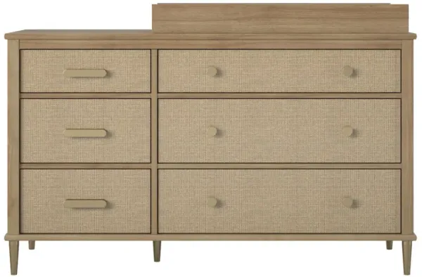 Shiloh Wide 6 Drawer Convertible Dresser & Changing Table