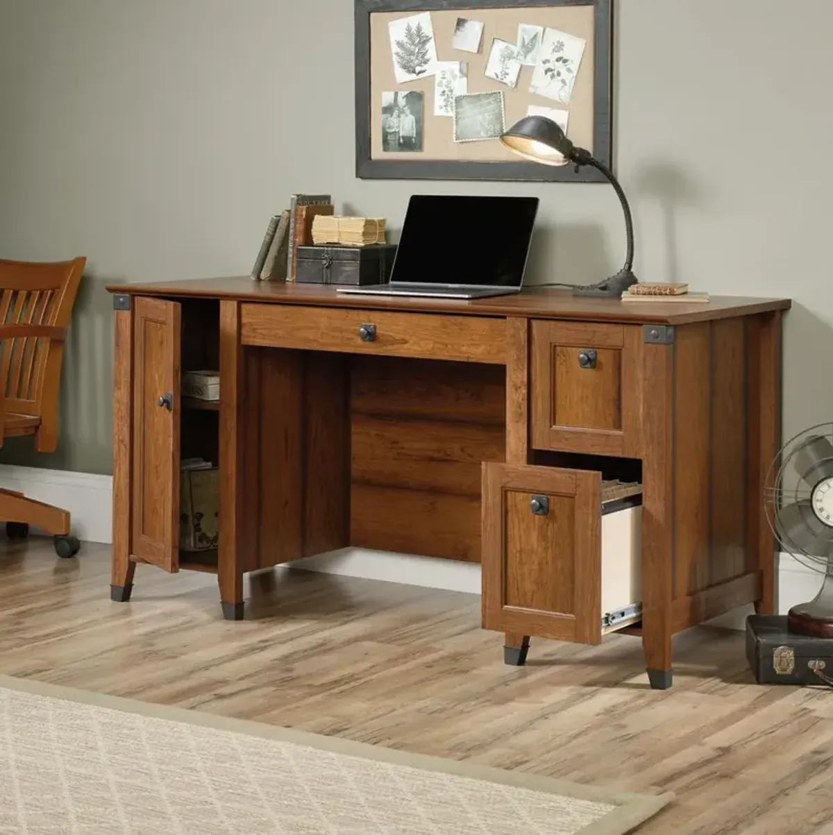 Sauder Carson Forge Computer Desk Wc