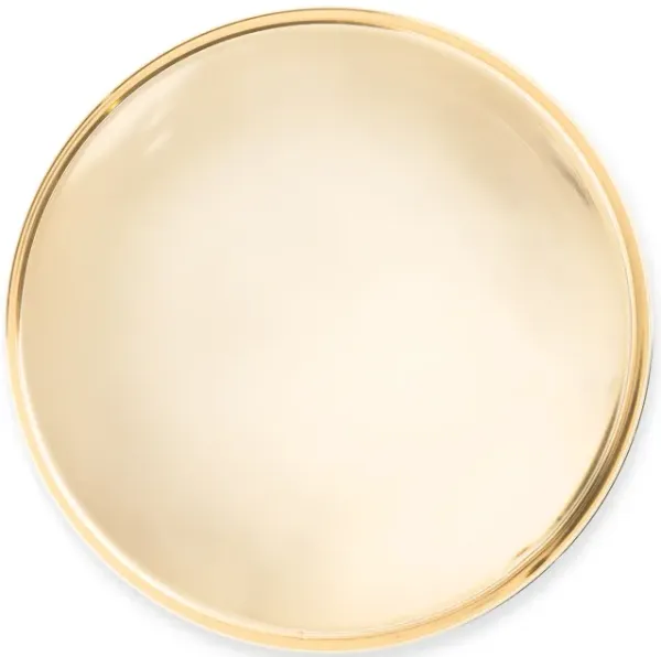 Round Copper Serving Tray