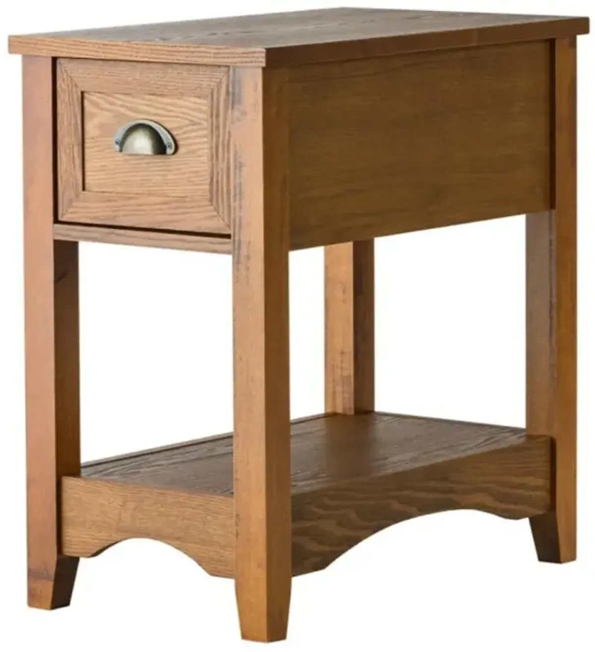 Hivvago Contemporary Chair Side End Table Compact Table with Drawer Nightstand