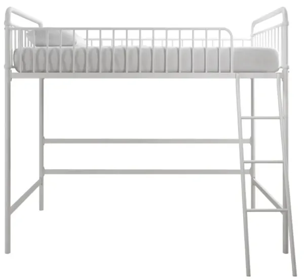 Atwater Living Kalvin Twin Metal Loft Bed