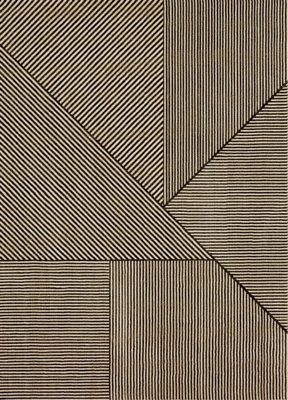 Bobby Berk by Karastan (Series 3) Linea Onyx 5' 3" X 7' 10" Rug