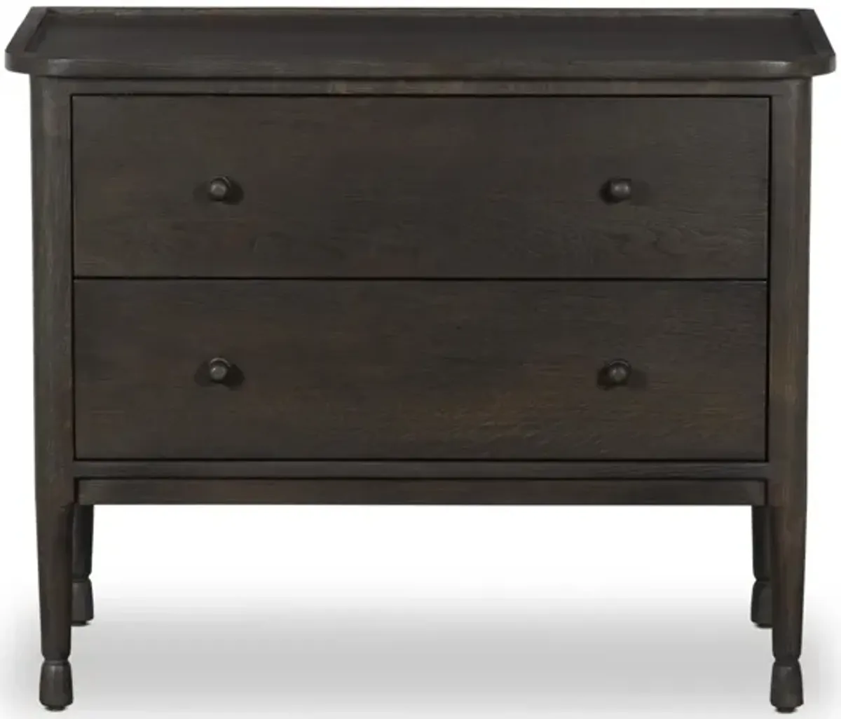 Franny Espresso Oak Nightstand