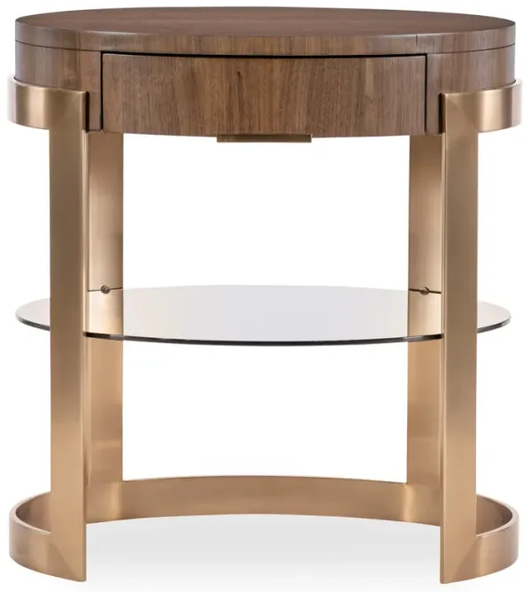 Eleana Oval Nightstand